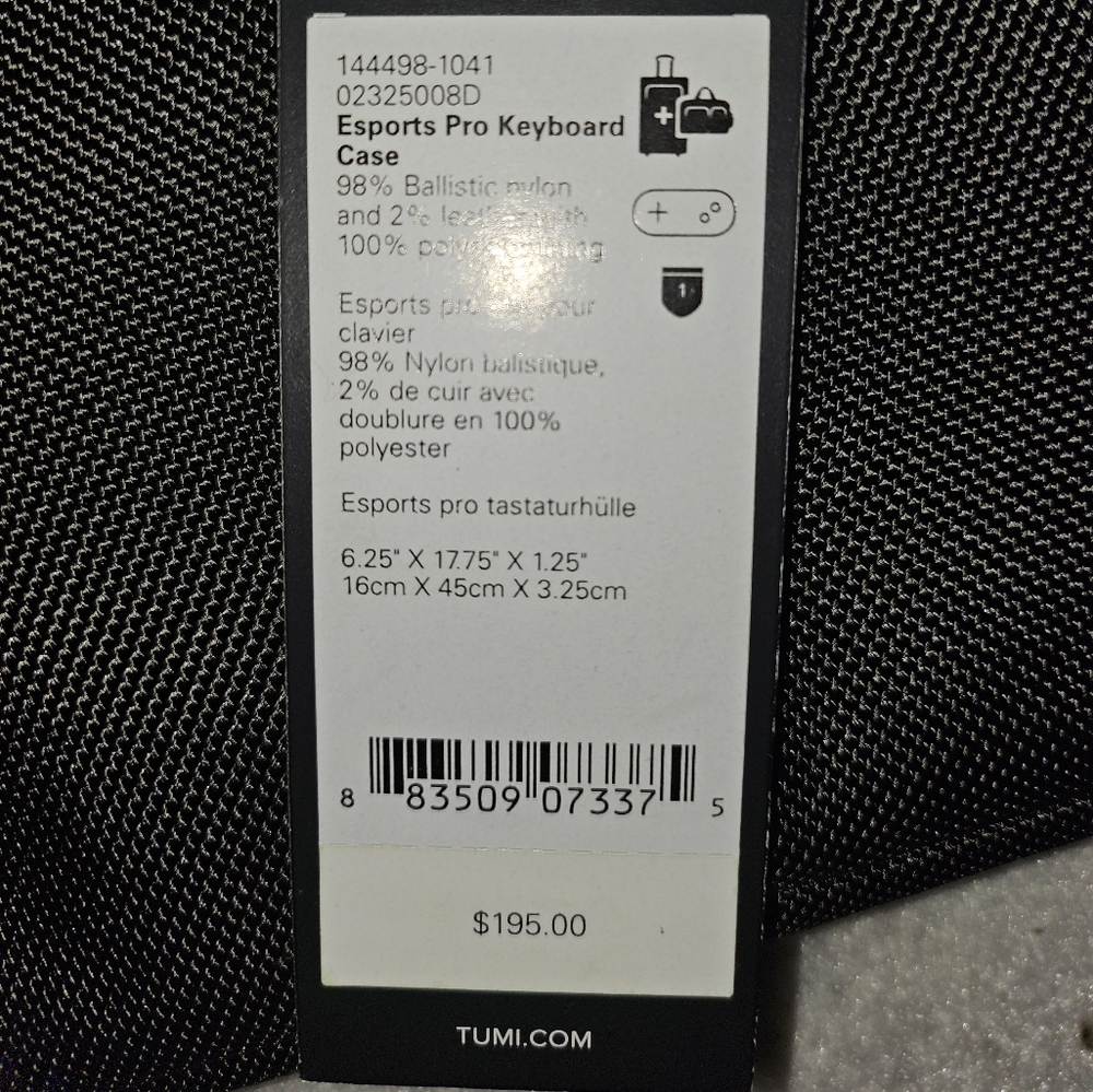 Tumi keyboard case NWT - Picture 3 of 6
